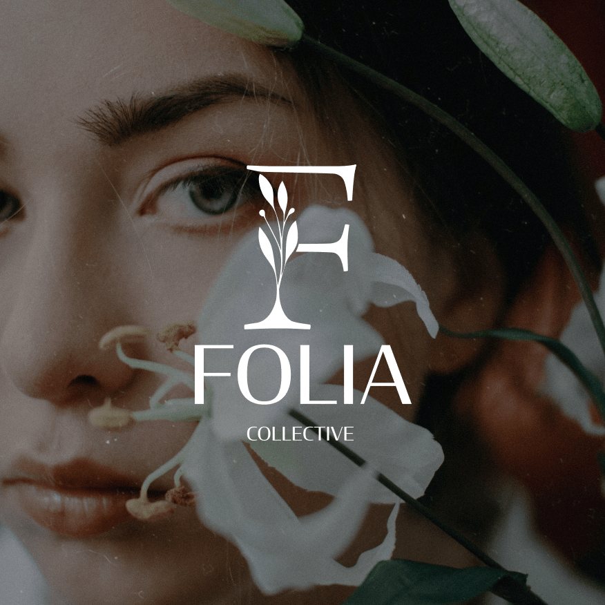 Folia Logo design for an online plants shop