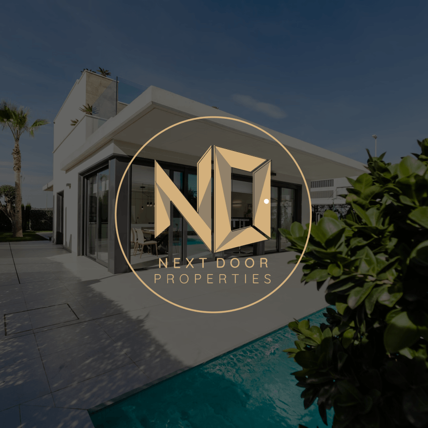 Next Door Properties Logo design for US real eastate firm